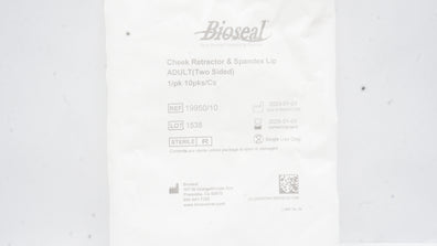 Bioseal 19950/10 Cheek Retractor & Spandex Lip Adult (Two Sided)